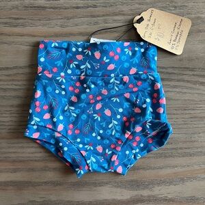 Bamboo Blue Floral Kids Bottoms